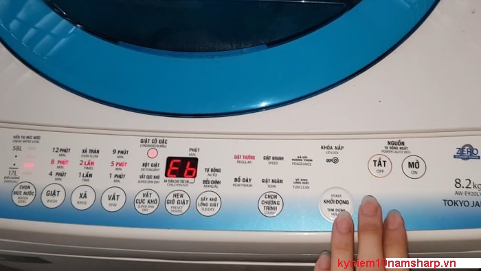 3 Cách sửa máy giặt Toshiba báo lỗi E6 chi tiết từ A - Z
