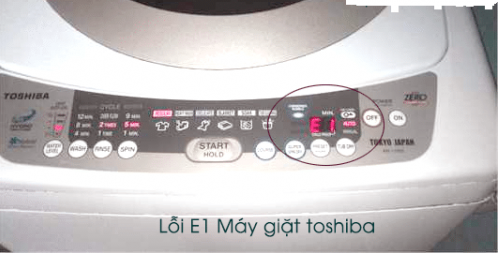 5 cách khắc phục máy giặt Toshiba báo lỗi E1 thành công 100%