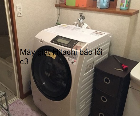máy giặt hitachi báo lỗi c3