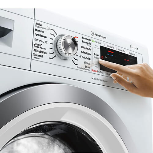 Cách sử dụng máy giặt Bosch đúng cách, tiết kiệm điện năng