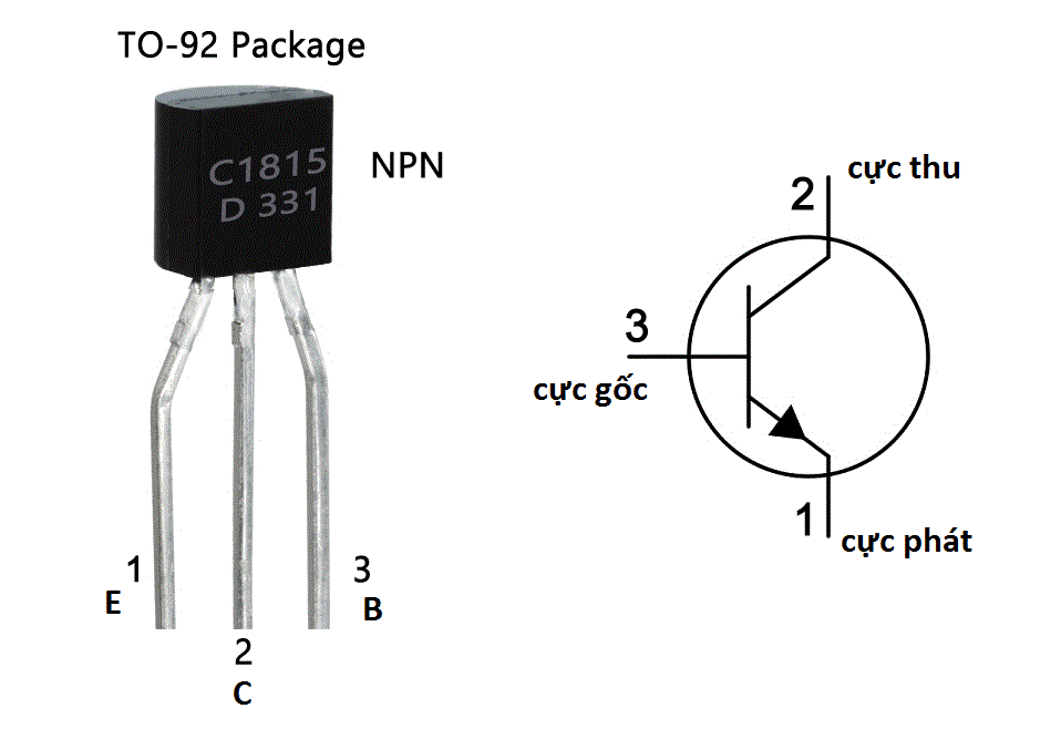 [ C1815 là gì ? Transistor C1815 ] Thông số , cách xác định chân, địa chỉ bán