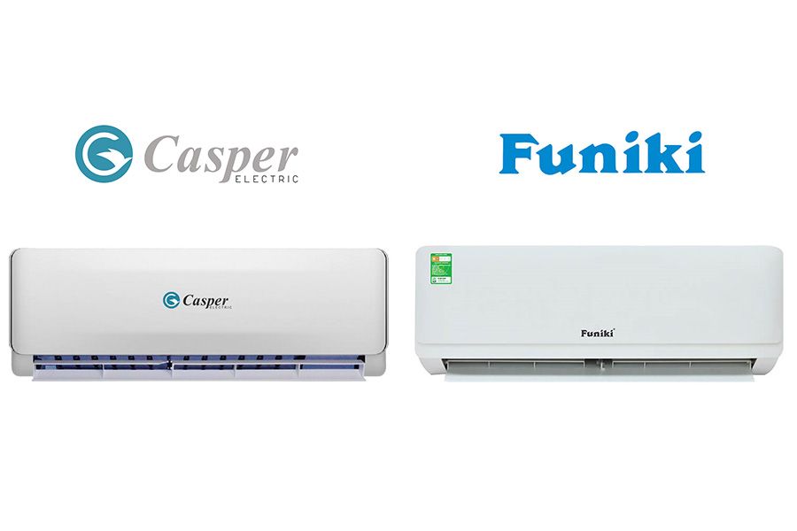 So sánh điều hòa Casper và Funiki loại nào tốt hơn? Nên mua hãng nào?