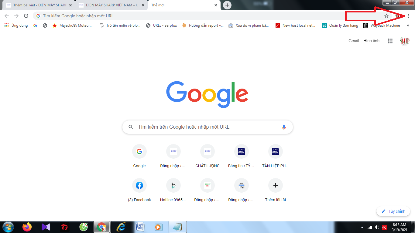 Cách mở tab ẩn danh Chrome trên máy tính1