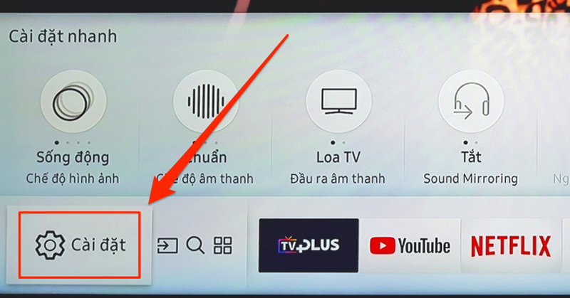 Tivi Samsung không vào được Youtube11