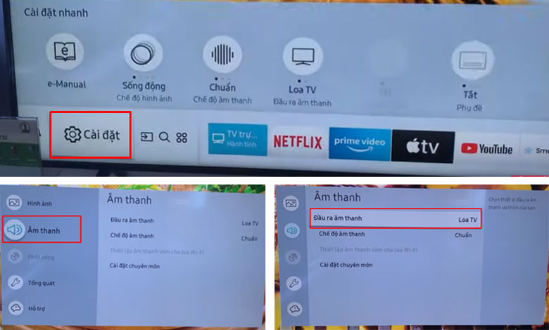 Cách bật bluetooth trên tivi Samsung chi tiết từ A - Z