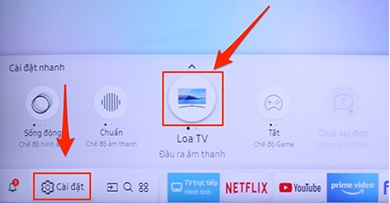 cách kết nối tivi Samsung với Amply bằng bluetooth