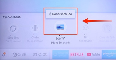 cách kết nối tivi Samsung với Amply bằng bluetooth1
