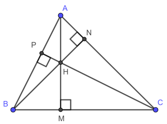 Tính chất đường trực tâm tam giác, cách xác định trực tâm trong tam