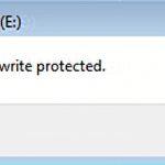 Nguyên nhân và cách xử lý lỗi the disk is write protected USB không cần phần mềm